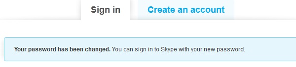 promenena parola skype