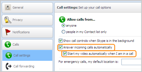 skype, call, call automatic