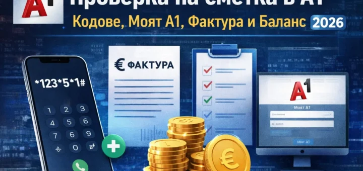 kak da proverya smetka balans A1