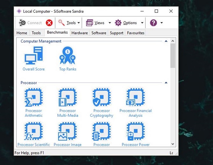sisoftware,windows, pc