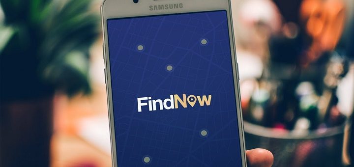 FindNow, Mobilno Prilojenie, Mestopolojenie