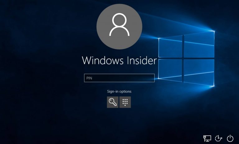 login windows 10