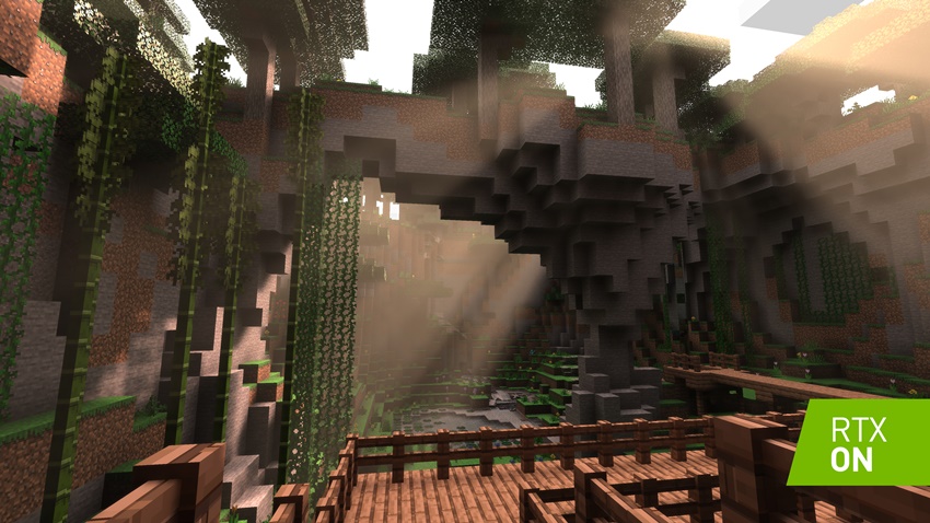 minecraft rtx dxr ray tracing 003 on