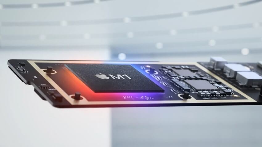 apple m1 silikon svoistva