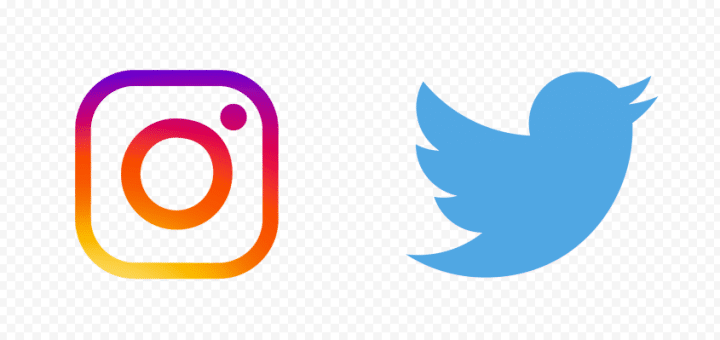 twitter i instagram