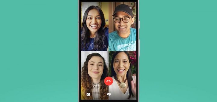 whatsapp grup video chat
