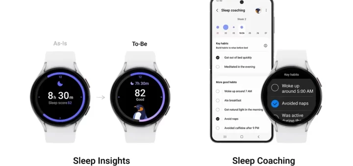 samsung one ui watch 5 sleeping