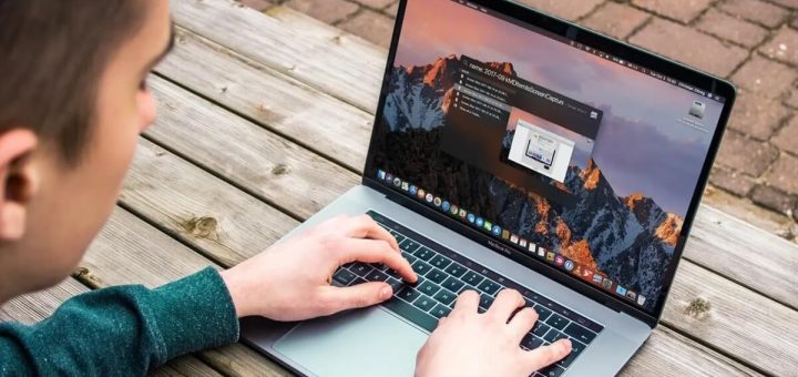 tsenzoren ekran s touch mac