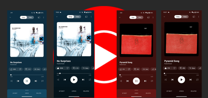 youtube music nov dizayn 2023