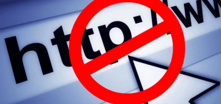 google chrome zabranyavane na sait