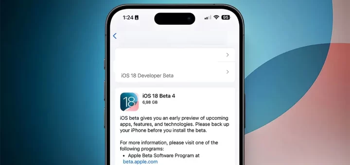 ios 18 beta 4