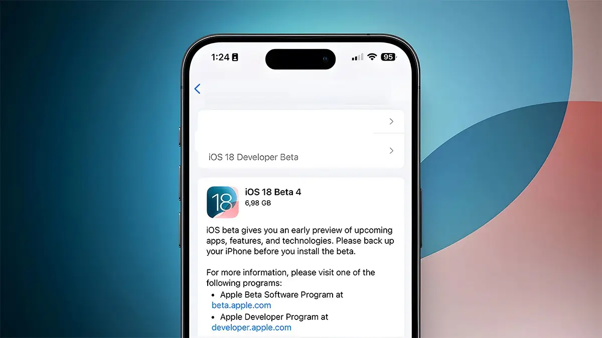 ios 18 beta 4