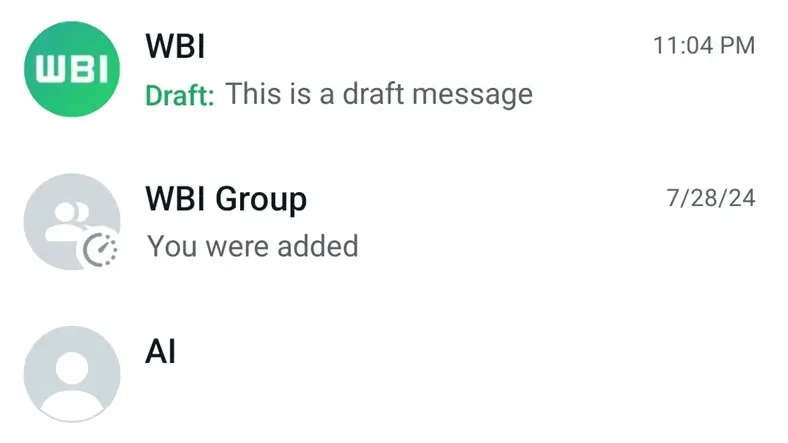 whatsapp nova funktsia za pisane