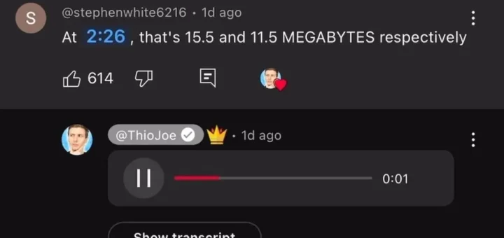youtube glasovi komentari