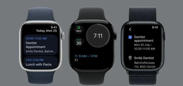 google apple watch kalendar