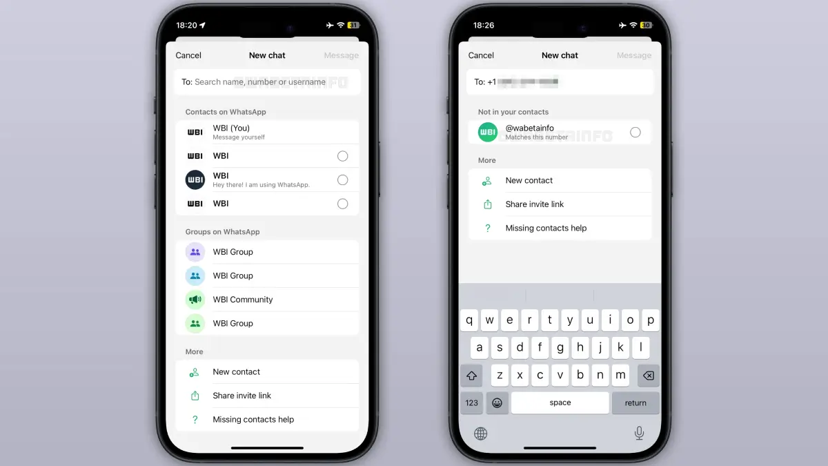 whatsapp potrebitelsko ime veche e nalichno ne e nujno telefonen nomer