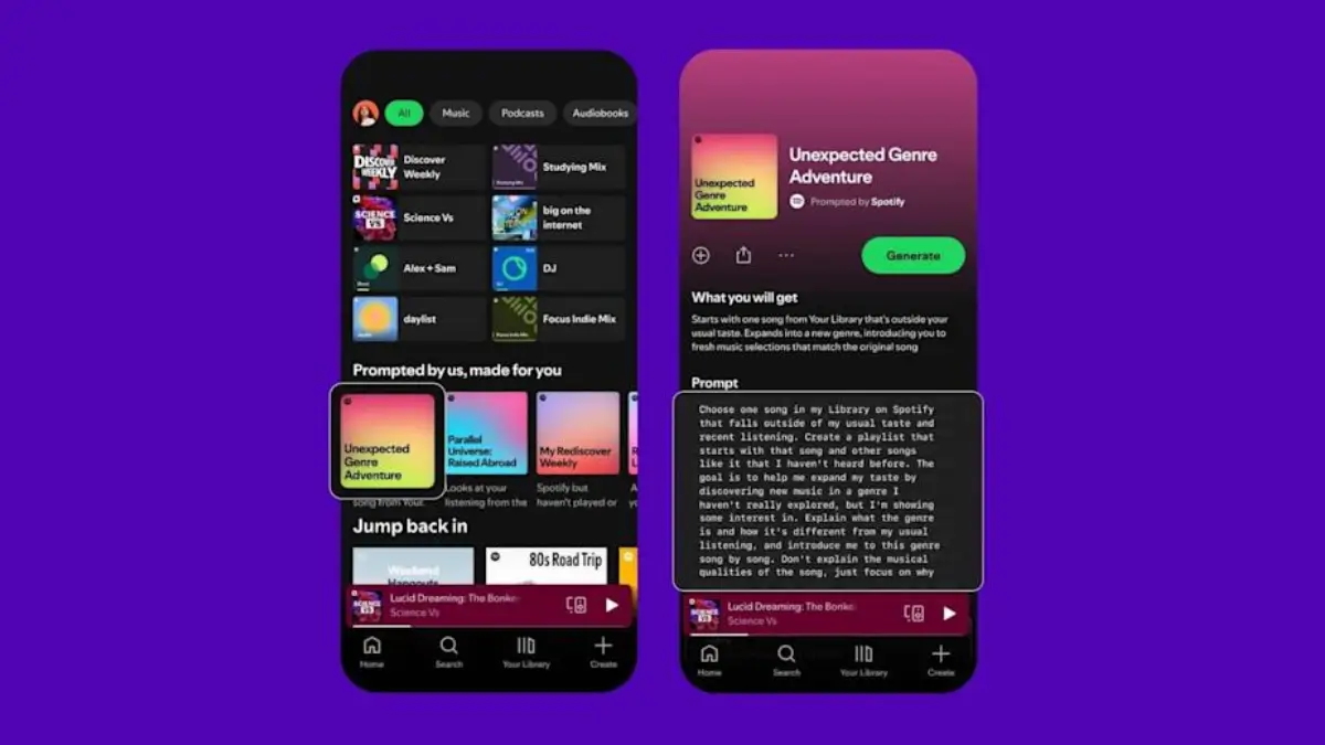 spotify prompted playlists