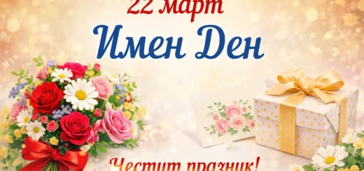 22 mart chestit imen den