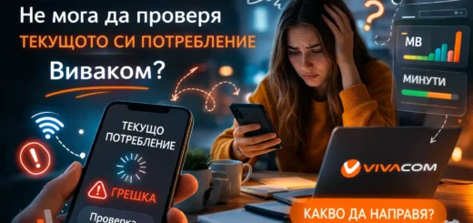 ne moga da proverya tekushto potreblenie vivacom