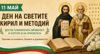 11 Май 2026 – Какъв празник е, кой има имен ден и историята на Кирил и Методий