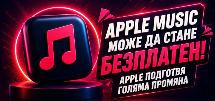 apple music bezplatno