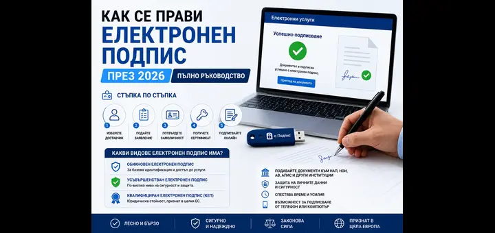 kak se pravi elektronen podpis 2026
