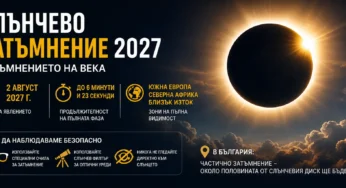 Слънчево затъмнение 2027: Кога и къде да го видим + всичко за „затъмнението на века“