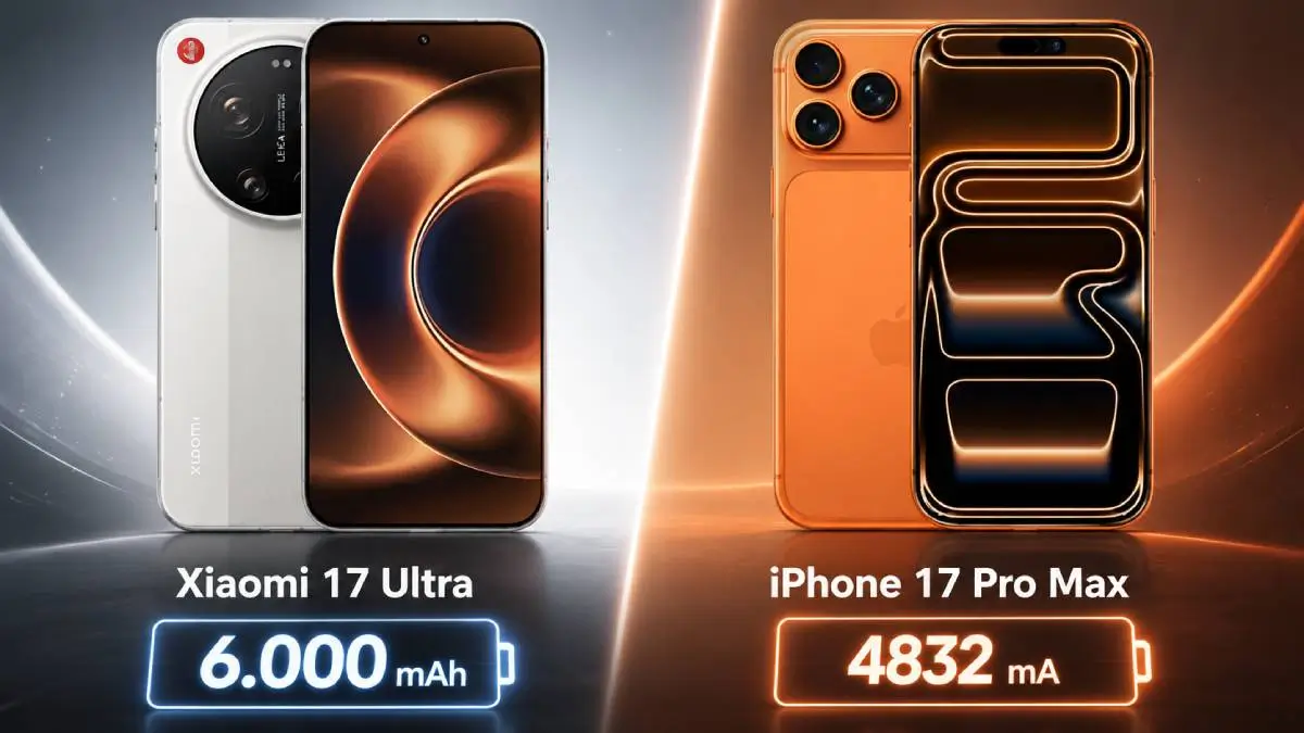xiaomi 17 ultra vs iphone 17 pro max 1 bateria