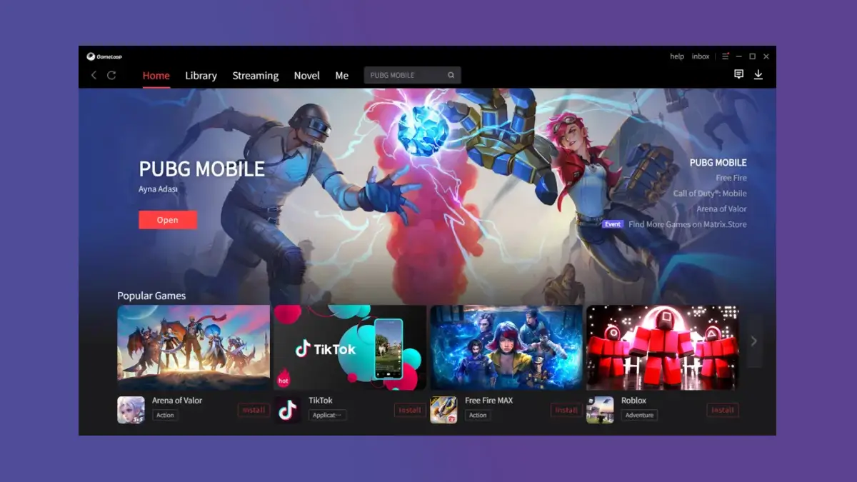 gameloop windows pc apk