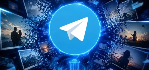kak da izpratite iztrita snimka v telegram