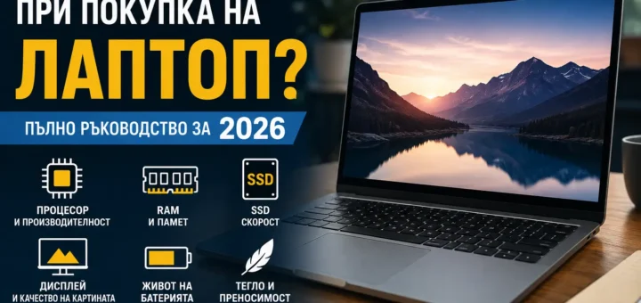 kak da izberete laptop 2026