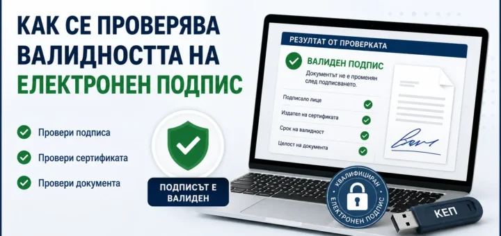 kak da praoverim validnostta na elektronniya podpis