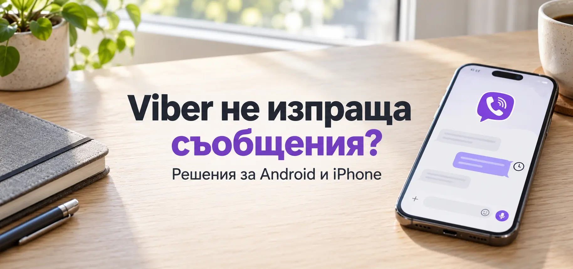 Viber ne izprashta saobshtenia