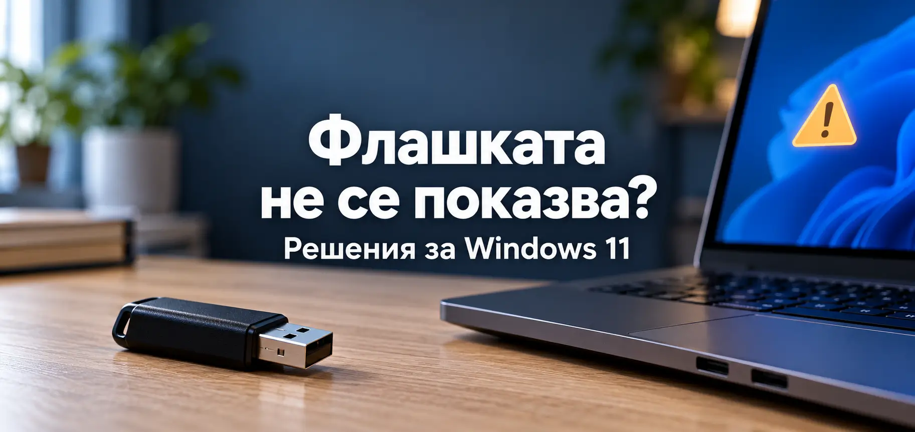 flashkata ne se pokazva na Windows 11 reshenie