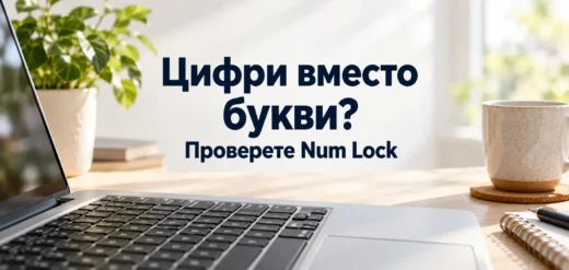 klaviaturata pishe cifri vmesto bukvi