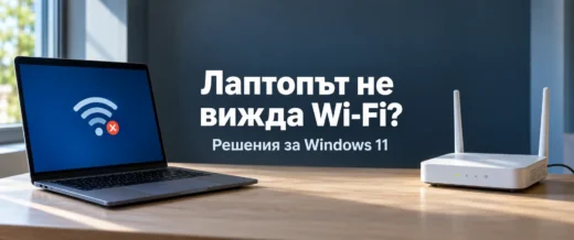 laptopa ne namira Wi‑Fi