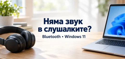 nyama zvuk v Bluetooth slushalkite windows 11