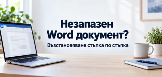 vazstanovyavane na nezapazen word dokument