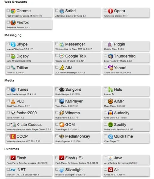 paket programi windows