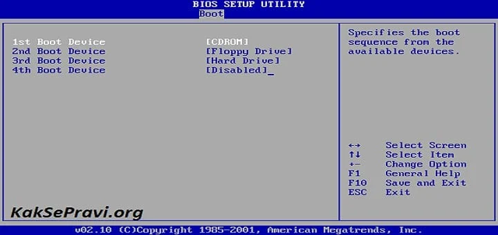 Bios AMi 4