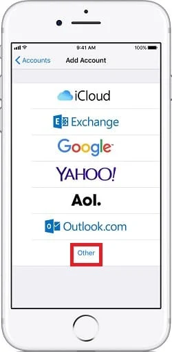 iphone, email, add mail