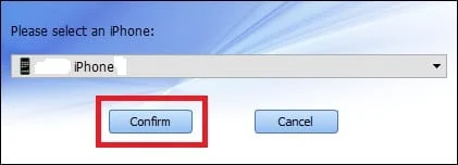 iphone,backup, select