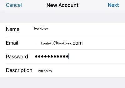 mail,parola, iphone