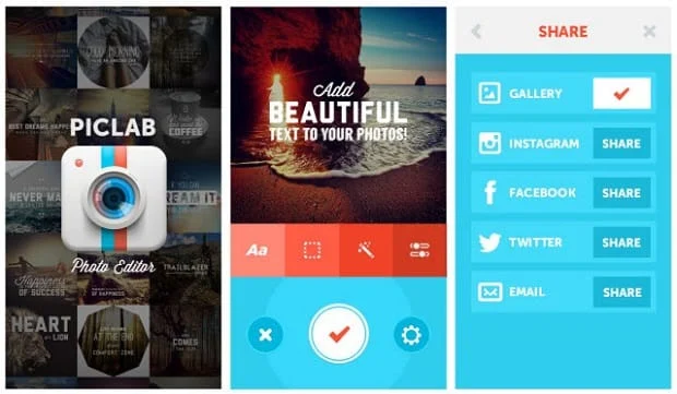 piclab, redaktirane, programa, snimka, tekst