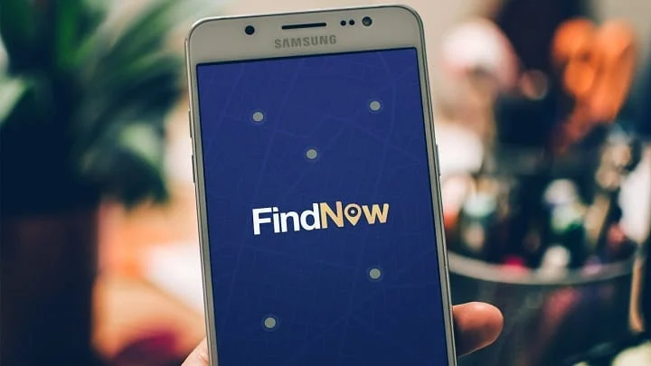 FindNow, Mobilno Prilojenie, Mestopolojenie