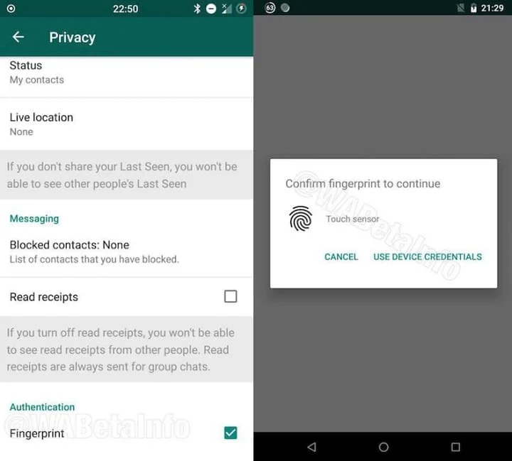 whatsapp,and,finger