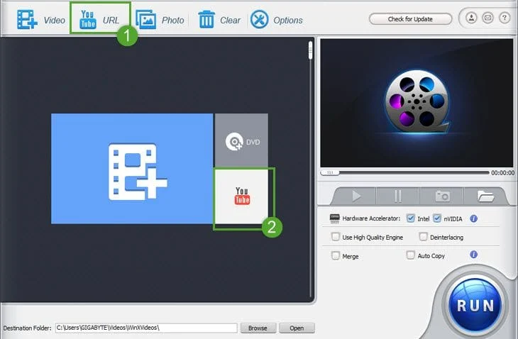 WinX HD Video Converter Deluxe 8