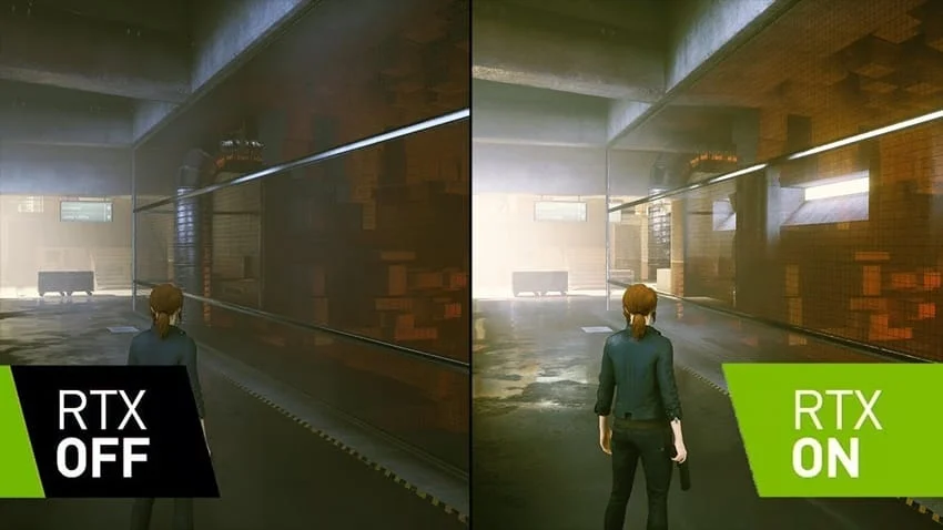 control ray tracing on and offf