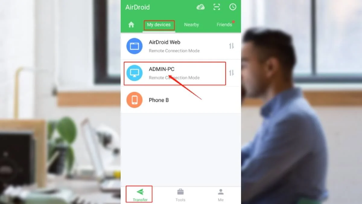 android pc transfer