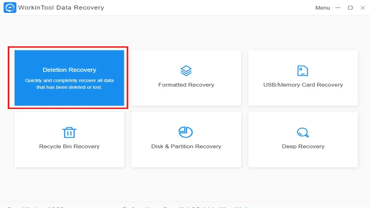 workintool data recovery software